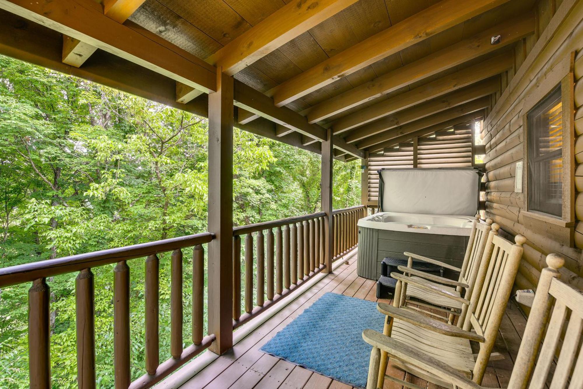 Pigeon Forge Cabin Premier Location And Hot Tub Bagian luar foto
